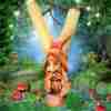 Kuripe Bambu Totem Mago Folletto