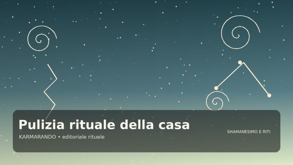 Pulizia rituale della casa: fumo, resine e acque aromatiche per creare atmosfera Pulizia rituale della casa: fumo, resine e acque aromatiche per creare atmosfera