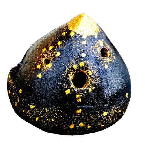 Ocarina Astery Goccia D'oro Ocarina-Astery-Goccia-Doro-Pentatonica-Scala-Bassa-A-Okarina-di-Terra-cotta-353853498361-2