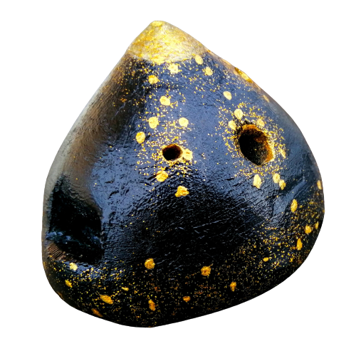 Ocarina Astery Goccia D'oro Ocarina-Astery-Goccia-Doro-Pentatonica-Scala-Bassa-A-Okarina-di-Terra-cotta-353853498361-5