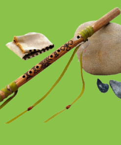 Flauto Siyotanka Grasshopper Con Custodia Flauto-Siyotanka-Grasshopper-Homemade-Nativo-Sciamanico-Pentagonale-Con-Custodia-353851776943-4