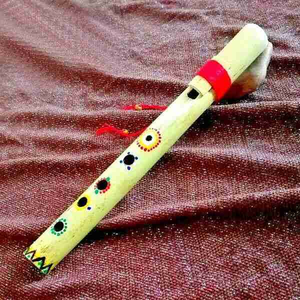 Flauto Siyotanka Baby Rainbow Flauto-Siyotanka-Baby-Rainbow-Homemade-Nativo-Sciamanico-Pentagonale-Suono-Anima-353852703464-6