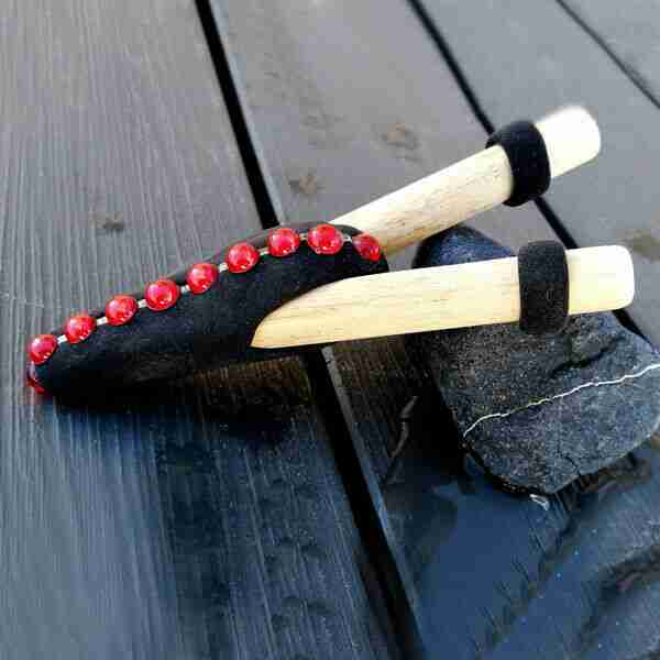 Kuripe Черный Красный Жемчуг Kuripe-Black-Perla-Rossa