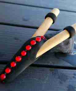 Kuripe Черный Красный Жемчуг Kuripe-Black-Perla-Rossa-Tsunu-Homemade-Tepi-Tool-Shamanic-Rape-Self-Applicator-