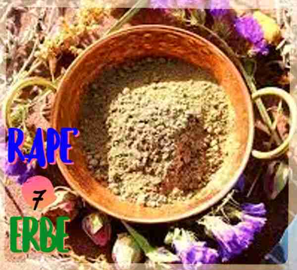 Rapé 7 Erbe/ Foglie - Forte Stimolante Immunitario Rape 7 Erbe/ Foglie